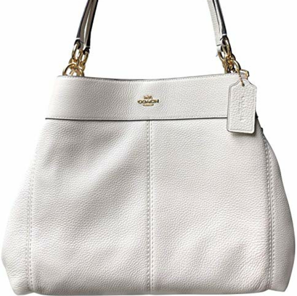 Coach leather shoulder bag